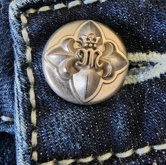 Miss Me Vintage American Flag Blue Jean Shorts - Picture 6 of 10